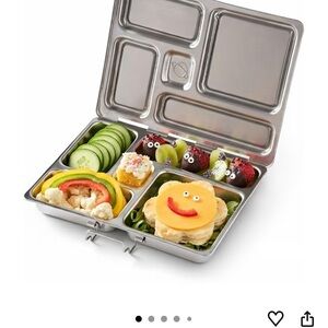 Planetbox Rover Stainless Steel 4.9 cup 5 compartment Bento Style Lunch Box